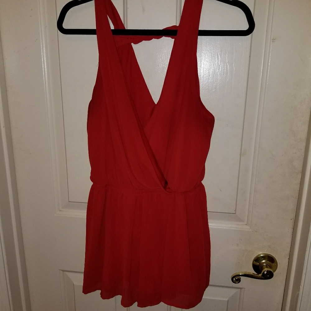 Little Red Romper